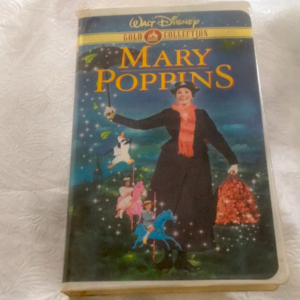 Walt Disney Gold Classic Collection Mary Poppins VHS # 19854/ G/ Special Bonus